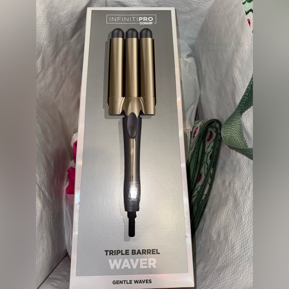 Conair Other - Infinite Pro Triple Barrel Waver in Gold and Black